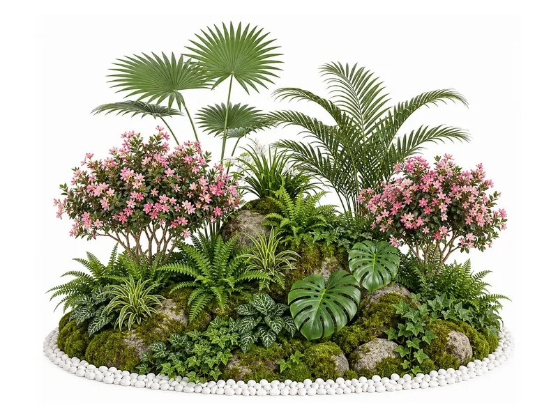 Full landscape arrangements